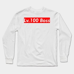 Level 100 Boss Long Sleeve T-Shirt